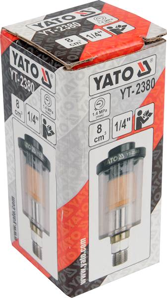 MINI FILTR ODWADNIACZ 1/4'' 1,4 MPa YT-2380 YATO