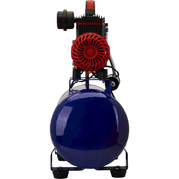 KOMPAKTOWY KOMPRESOR BEZOLEJOWY SPRĘŻARKA 24L 1390W 220L/MIN 8 BAR NIEBIESKI KD2128