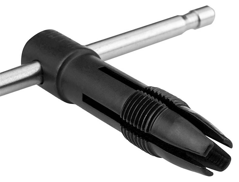 POKRĘTŁO TYPU T Z GRZECHOTKĄ DO GWINTOWNIKÓW M3-M8 STALOWE 12-908 NEO