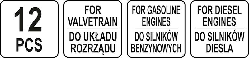 BLOKADA ROZRZĄDU FORD, MAZDA, VOLVO BENZYNA/DIESEL YT-06021 YATO