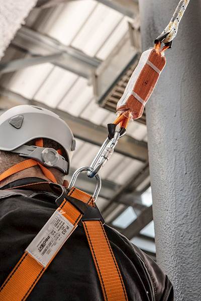 SZELKI BEZPIECZEŃSTWA DO PRACY NA WYSOKOŚCI Z LINKĄ BEZPIECZEŃSTWA BHP 97-100 NEO