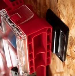 UCHWYTY ADAPTERY ŚCIENNE DO ORGANIZERÓW L, M I M PLUS QBRICK ONE ORGANIZERS CONNECT ADAPTERS 4SZT. Z257240PG001