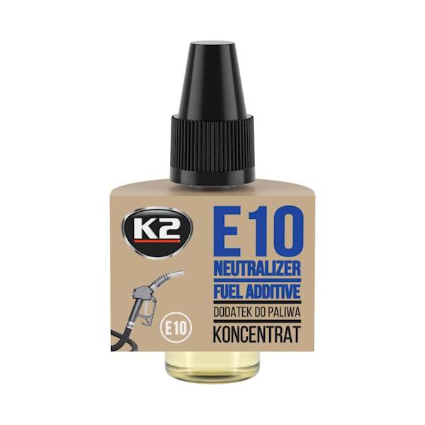 DODATEK DO BENZYNY, PALIWA E10 NEUTRALIZER, KONCENTRAT 10ml K2 T326