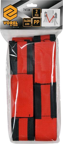 PASY DO PRZENOSZENIA MEBLI SZELKI TRANSPORTOWE 2szt. 5X280CM 74724