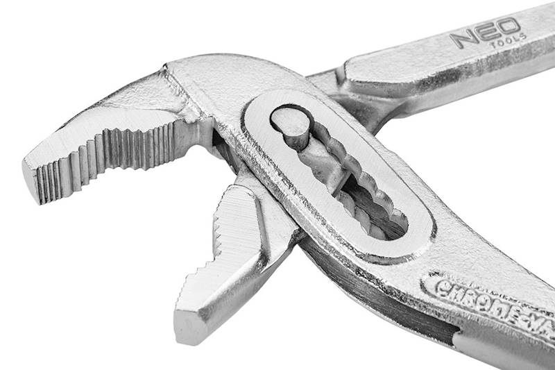 SZCZYPCE HYDRAULICZNE ŻABKA DO RUR CRV 250MM ZAKRES 10-45 MM 02-401 NEO TOOLS