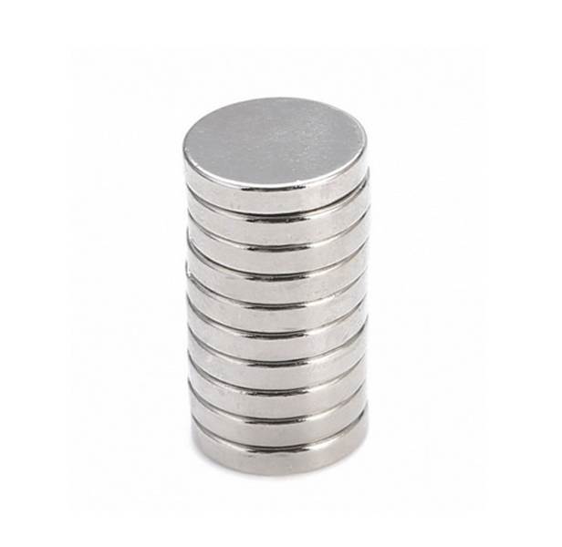 MAGNES NEODYMOWY WALCOWY MAŁY 9X1 MM MOCNY - 10 SZT KD11835 Kraft&Dele