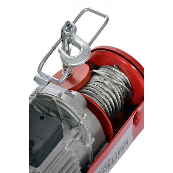 WCIĄGARKA WYCIĄGARKA ELEKTRYCZNA LINOWA WARSZTATOWA, BUDOWLANA 250KG/550W KD1524