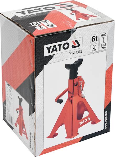 KOBYŁKI PODSTAWKI POD SAMOCHÓD 6T KPL. 2SZT. YT-17312 YATO