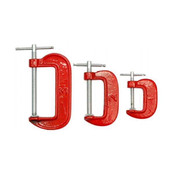 ŚCISK STOLARSKI ŚLUSARSKI MODELARSKI G-CLAMP 2'' CALE (51mm) KD10177
