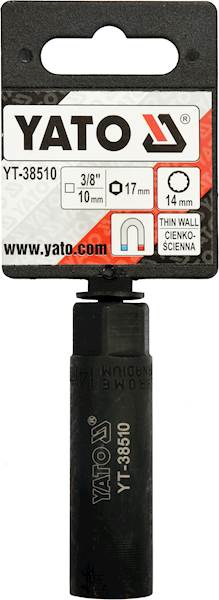 NASADKA DO ŚWIEC 3/8'' 14 mm 12 kątna YT-38510 YATO