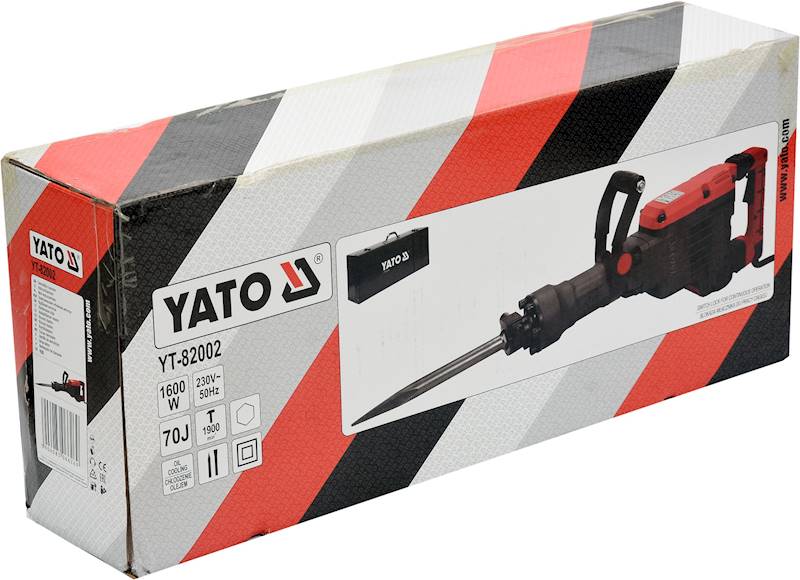 MŁOT WYBURZENIOWY KUJĄCY 70J CHŁODZONY OLEJEM 1600W YT-82002 YATO