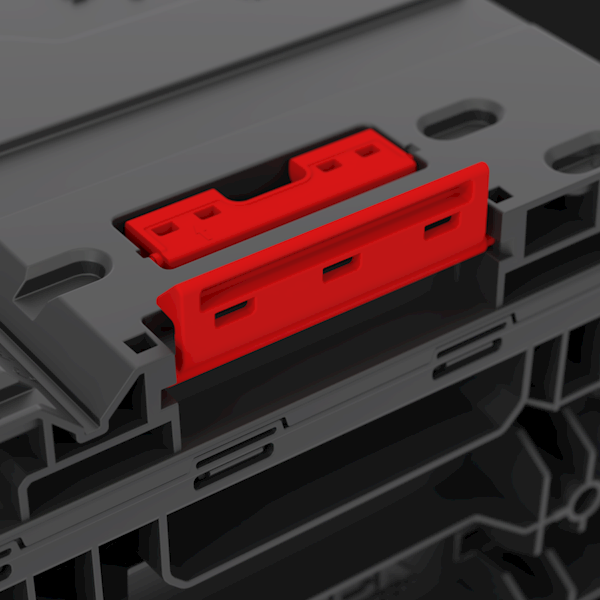 MODUŁOWA SKRZYNIA NARZĘDZIOWA Z 3 SZUFLADAMI QBRICK SYSTEM PRIME DRAWER 3 TOOLBOX BASIC