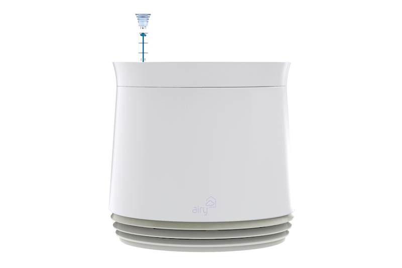 Airy pot snow white / snow white