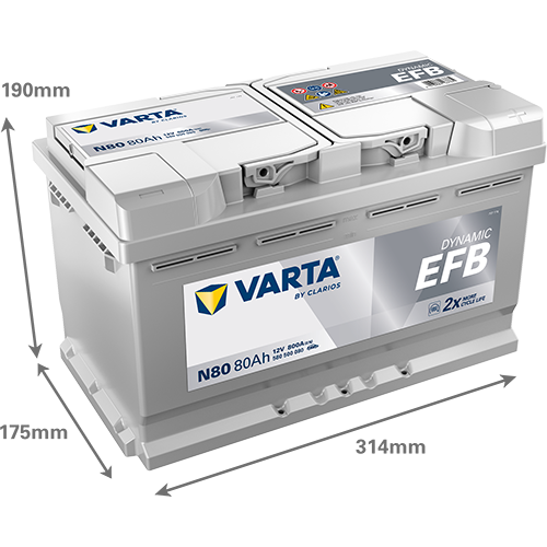 DYNAMIC EFB 580500080 N80 UK115EFB