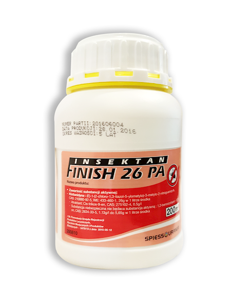 Finish 26 PA 0,5l - preparat na muchy do malowania