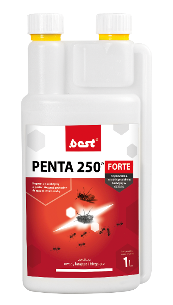 PENTA 250 FORTE 1 litr - koncentrat muchy prusaki