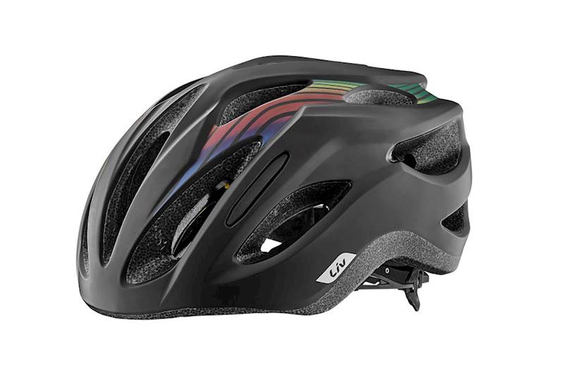 KASK LIV REV COMP CZARNO-CZERWONY M/L 53-61 CM