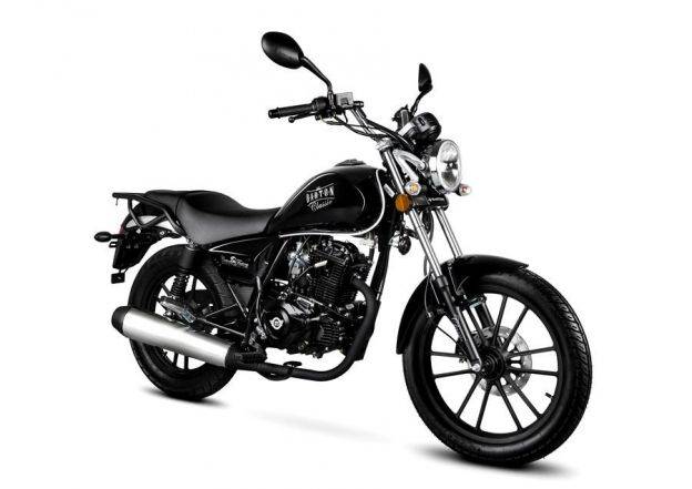 MOTOCYKL BARTON CLASSIC 125 2019 CZARNY