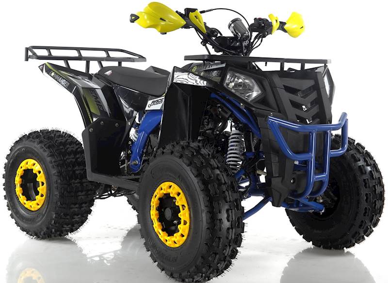 QUAD APOLLO COMMANDER 8" 125CC 3+1 NIEBIESKO-ŻÓŁTY
