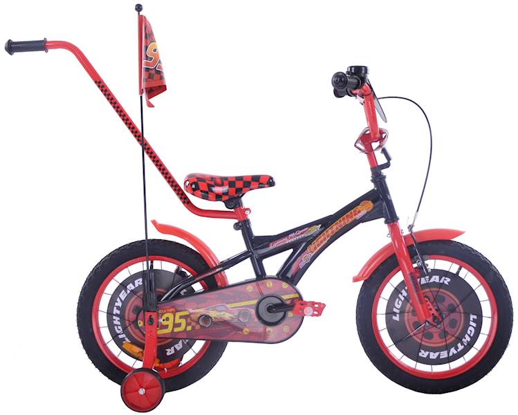 ROWER FUZLU 16" Disney Cars czarny