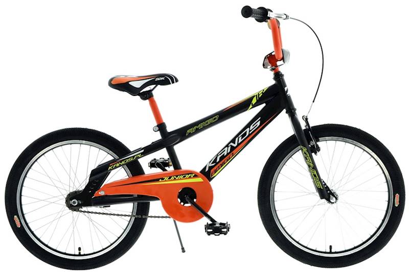 ROWER KANDS 20 AMIGO BMX VELO CZARNO-POMARAŃCZOWY
