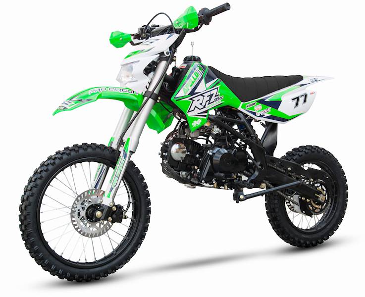 CROSS APOLLO JAGUAR E + LAMP 125cc 14/17" ZIELONY