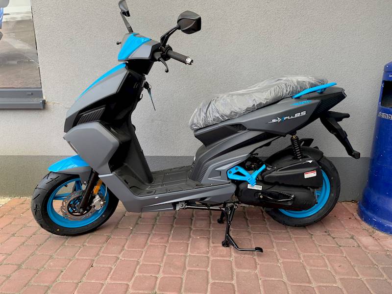 SKUTER ZIPP SIMPLI 50 LJ50QT-X 2019 GRAFIT- NIEB