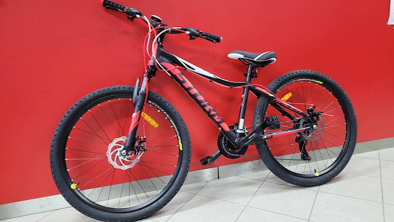 ROWER STORM RACER 26" 2D 15" CZARN.CZERW.BIAŁY