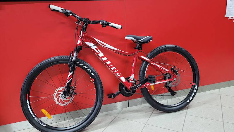 ROWER STORM RACER 26" 2D 15" CZERW.BIAŁY POŁYSK