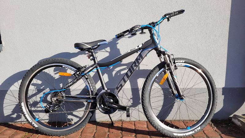 ROWER STORM RACER 26" VBR 15" CZARNO GRAFIT BIAŁY