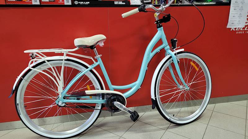 ROWER STORM PARIS 28" 17" 3B MORSKI BIAŁY