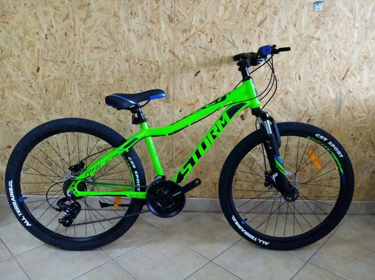 ROWER STORM RACER 26" VBR 15" ZIELONY NEON