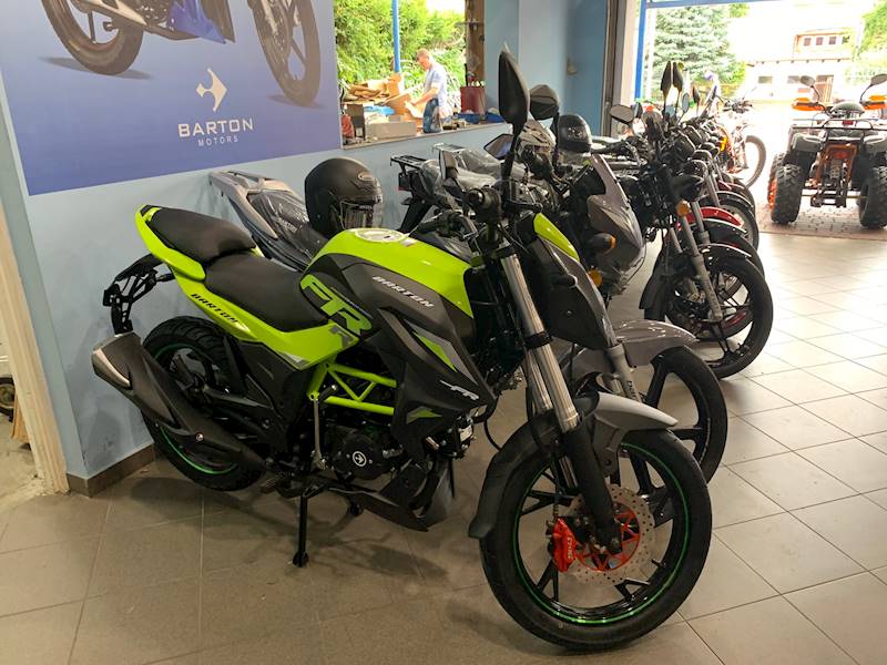 MOTOROWER BARTON FR 50 2020 CZARNO-ZIELONY