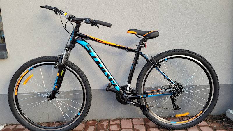 ROWER STORM SHARK 29" 1.0 VBR 19" CZARNO-NIEB-POM.