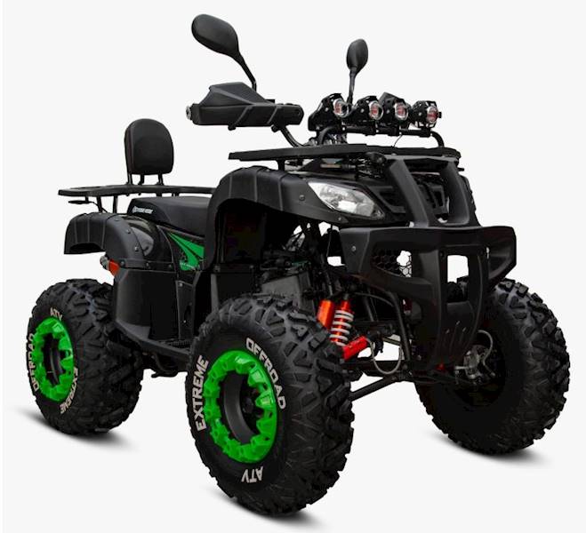 QUAD XTR 009/10 PRO 150cc 3+1 czarno-zielony