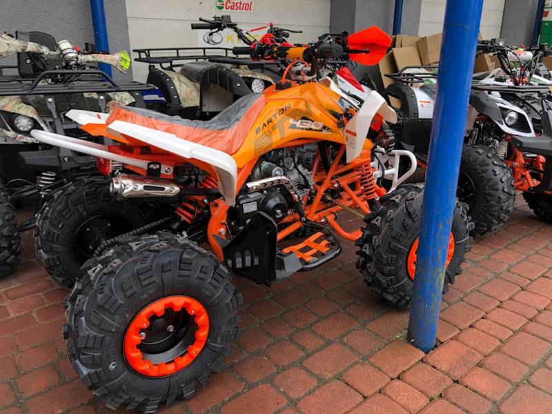 QUAD BARTON ATV 125-9 2020  8" POMARAŃCZOWY 