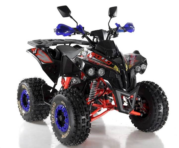 QUAD APOLLO AVENGER 8" 125CC 3+1 czerwony
