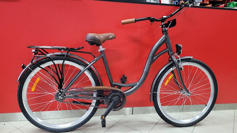 ROWER STORM STOCKHOLM 26"17" 1B ZŁOTY GRAFIT