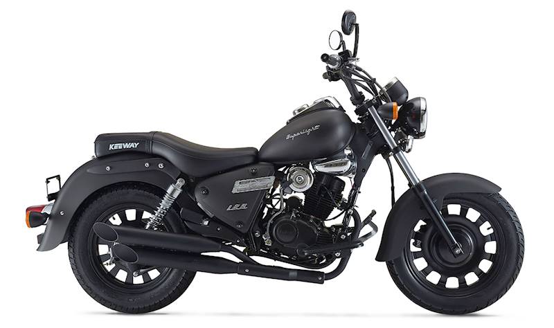 MOTOCYKL KEEWAY SUPERLIGHT 125I LIMITED CZARNY MAT