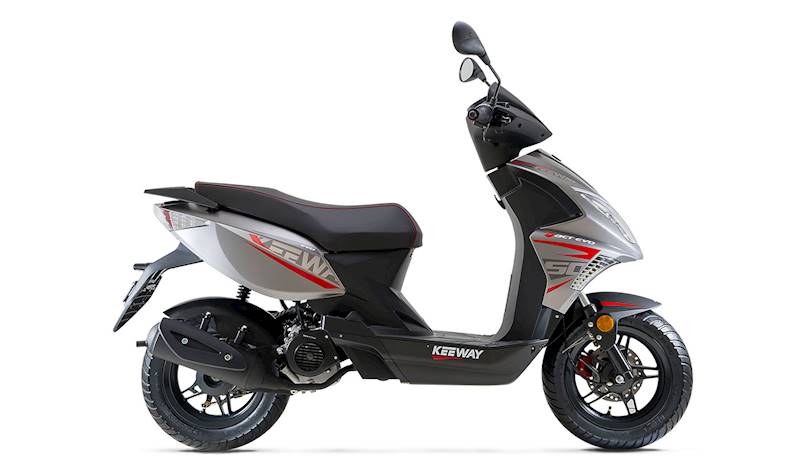 SKUTER KEEWAY FACT EVO 50 SZARY