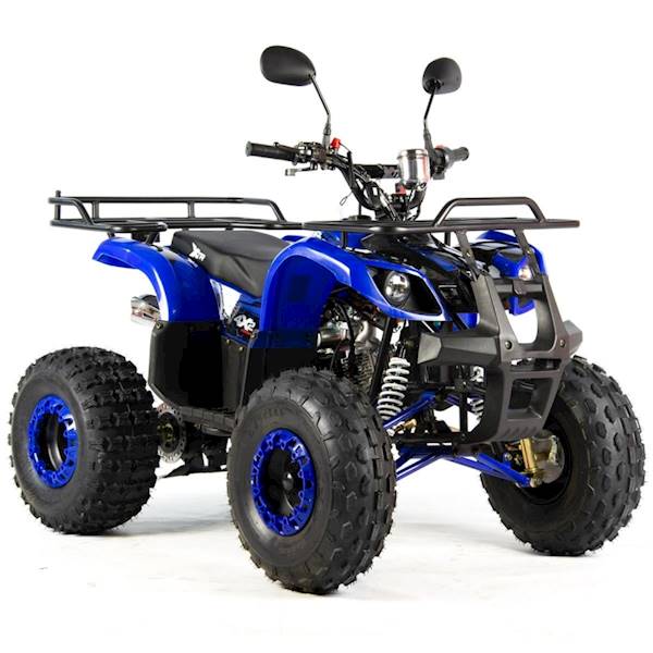 QUAD XTR 006/8 125 1+1 CZARNO-NIEBIESKI