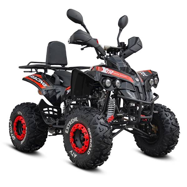 QUAD XTR 008/8 PRO 125cc 1+1 czarno-czerwony