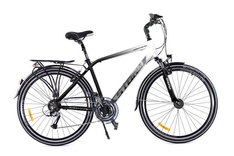 ROWER STORM MARATHON 6.0 28'' 21'' M CZARNO BIAŁY