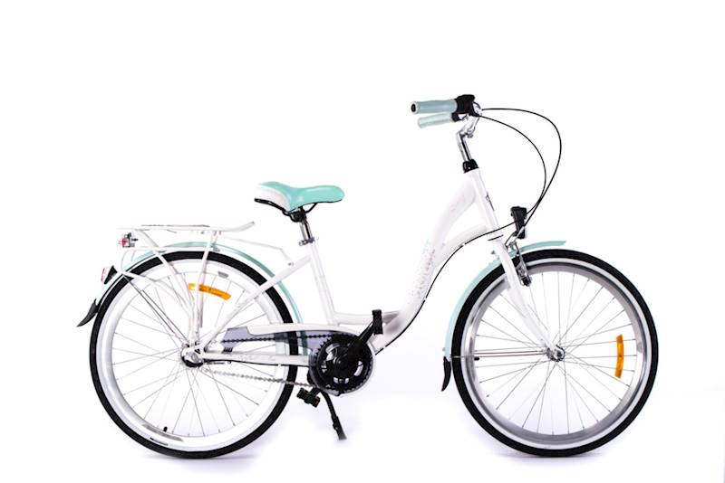 ROWER STORM DAISY LUX 24'' ALU 14'' 3B BIAŁO TURKU