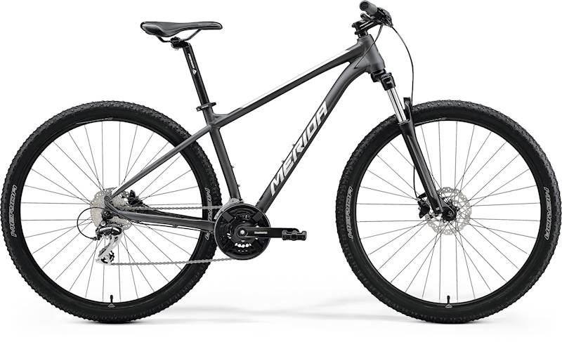 ROWER MERIDA BIG.NINE 20 M(17) MATT ANTHRACITE(SIL