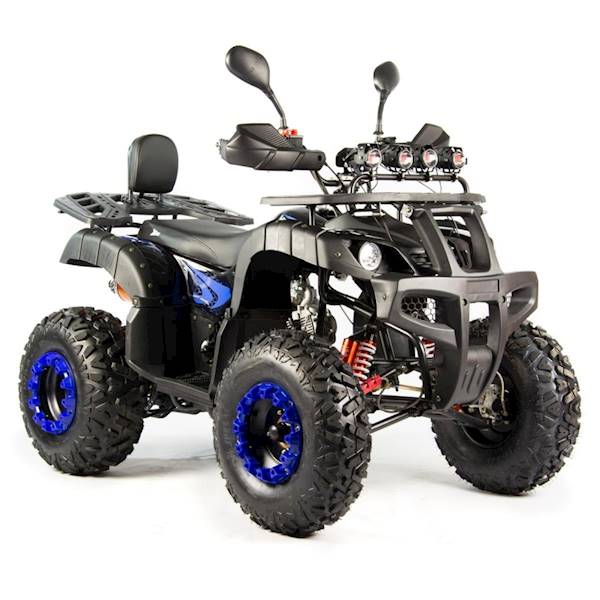 QUAD XTR 009/10 PRO 150cc 3+1 czarno-niebieski