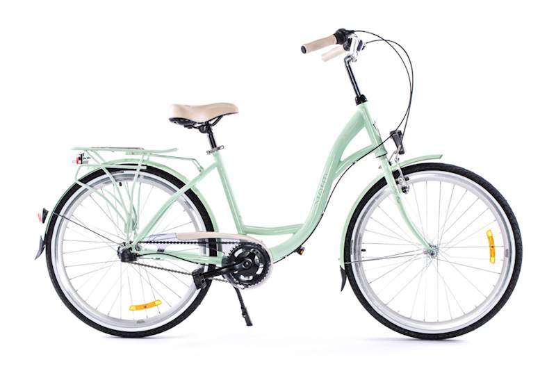 ROWER STORM STOCKHOLM 26" 3B 15" ECO BIAŁY-MIĘTA