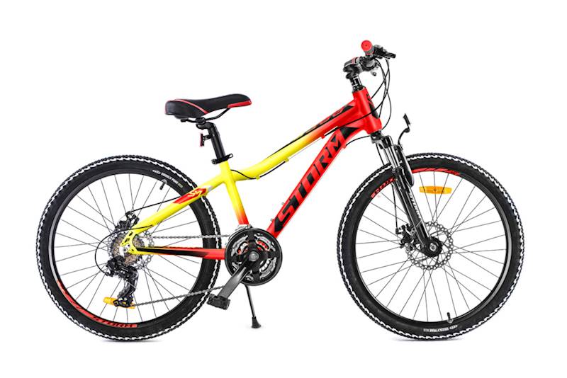 ROWER STORM RACER 26" 2D 15" CZERW.-ŻÓŁ-CZARN