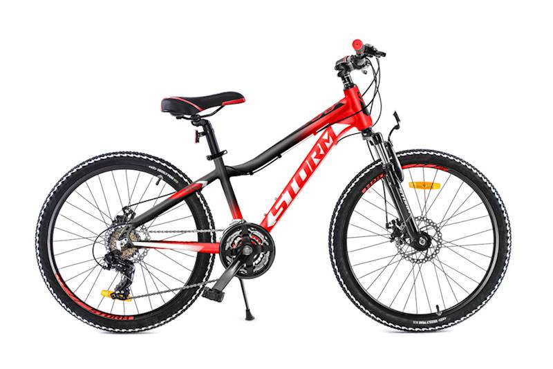 ROWER STORM RACER 26" 2D 15" CZERW.-CZAR-.BIAŁY