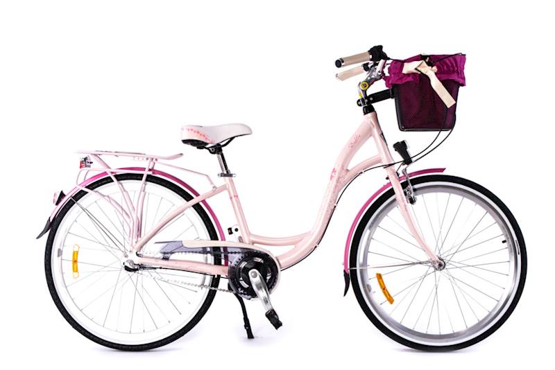 ROWER STORM DUBLIN 15" 3B 26" PUDROWY RÓŻ